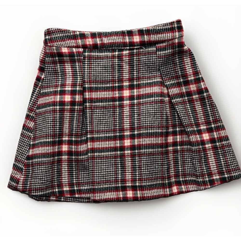 Copper Key Mini Skirt Plaid Preppy Tartan Y2K Girls M 8-10 Academia Clueless 90s
